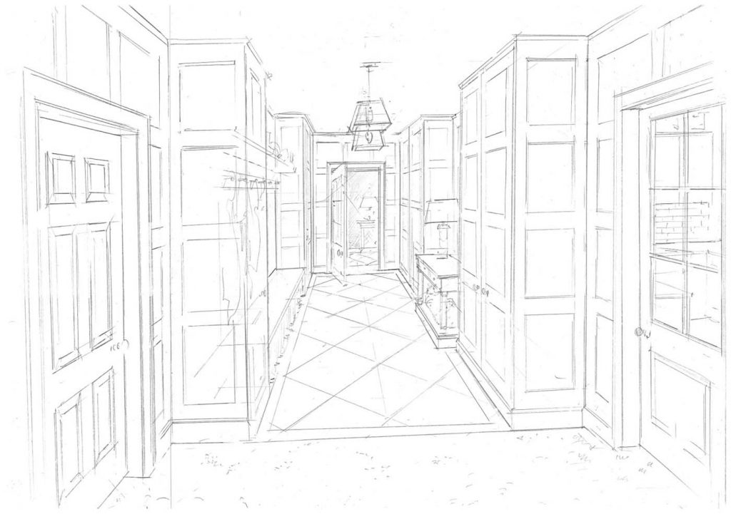 Back Hall ..