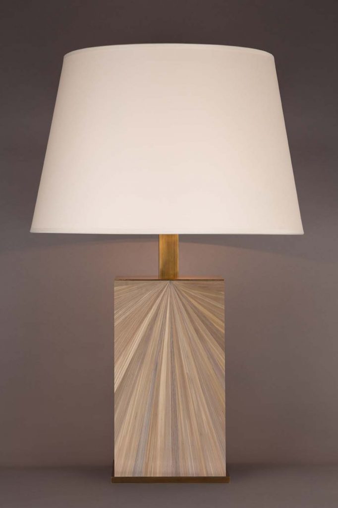 @ The Paris Lamp in Gris Yann Jallu for The Emily Todhunter Collection