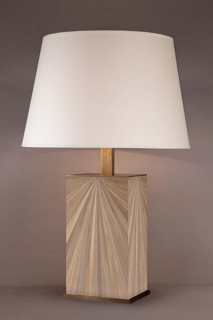 The Paris Lamp in Gris Yann Jallu for The Emily Todhunter Collection