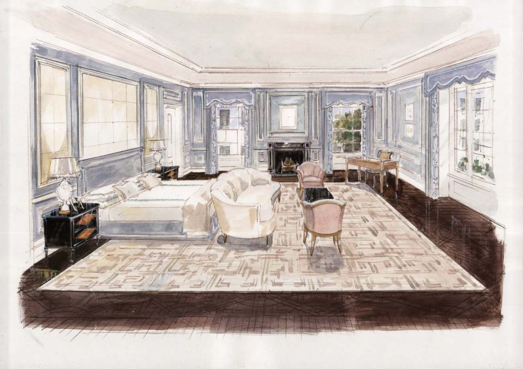 Belgravia home master bedroom