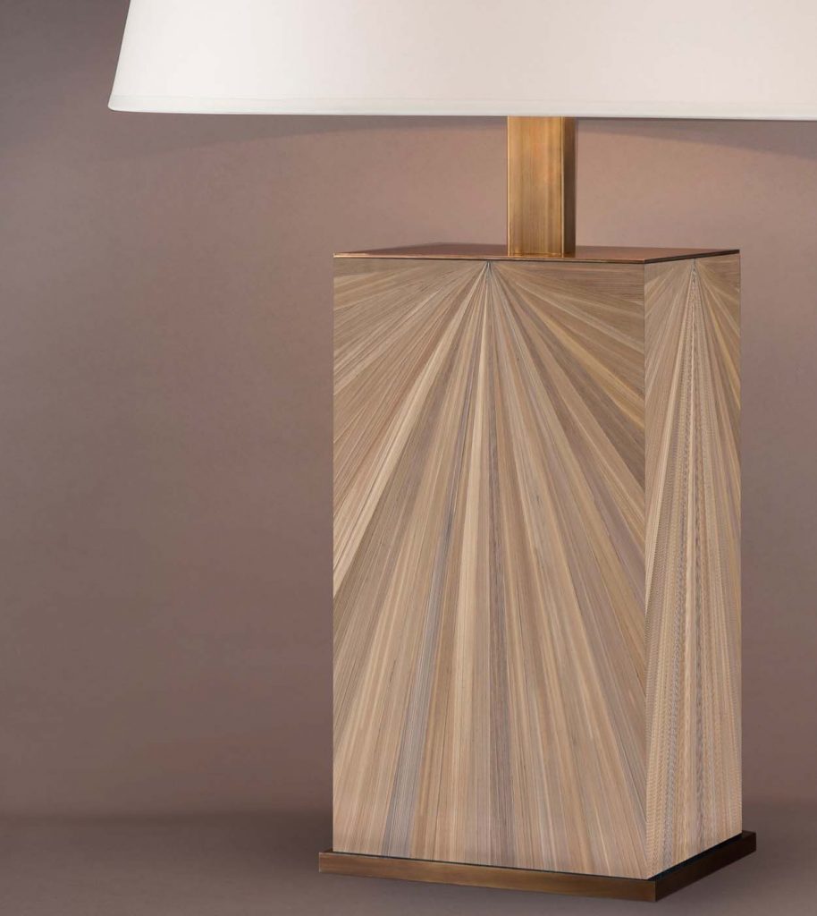The Paris Lamp in Gris Yann Jallu for The Emily Todhunter Collection