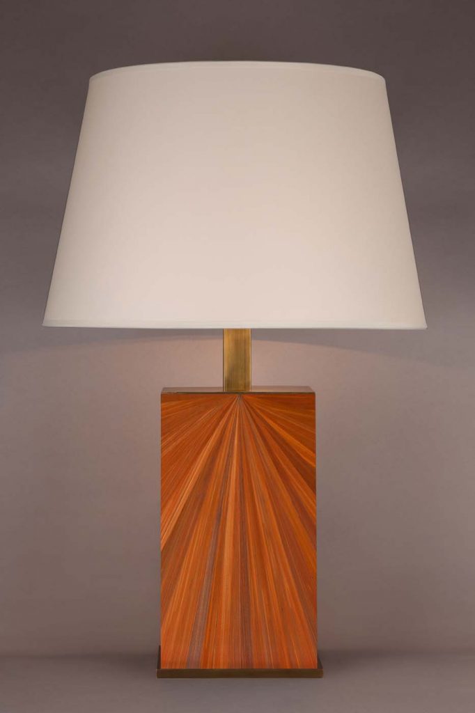 @ The Paris Lamp in Orange Yann Jallu for The Emily Todhunter Collection