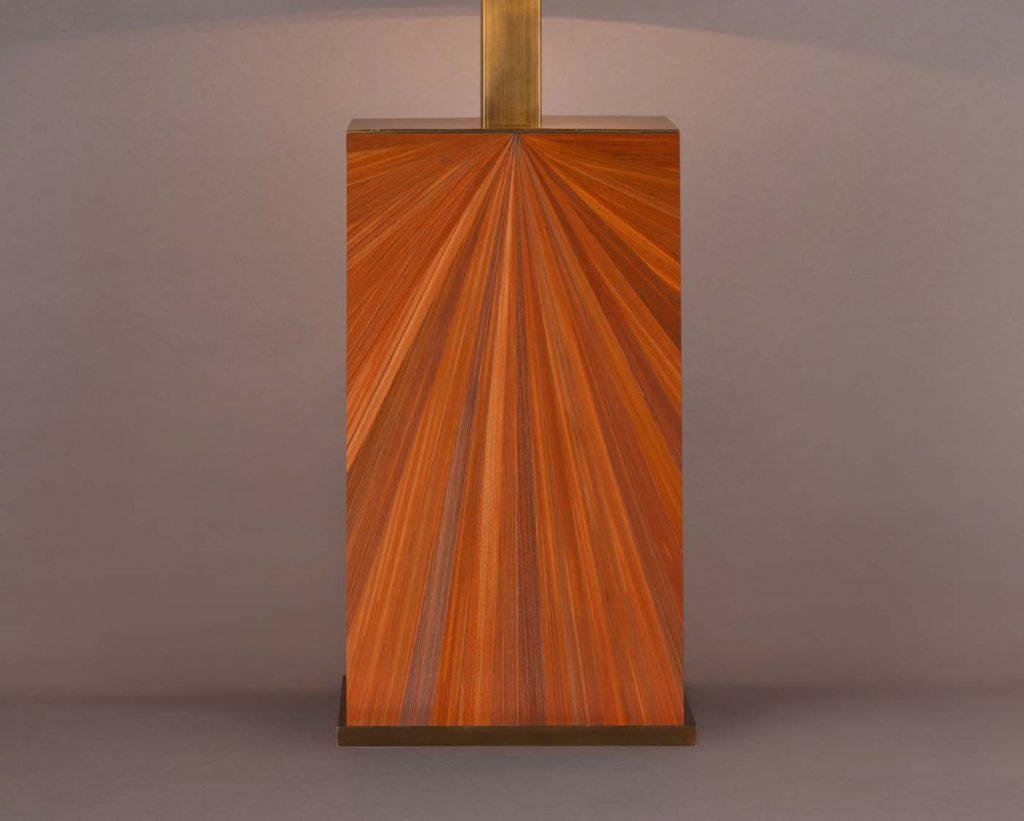 The Paris Lamp in Orange Yann Jallu for The Emily Todhunter Collection