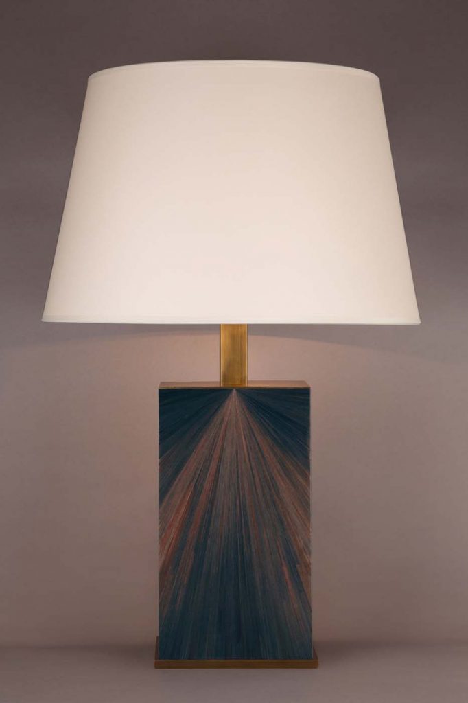 @ The Paris Lamp in Brown Yann Jallu for The Emily Todhunter Collection