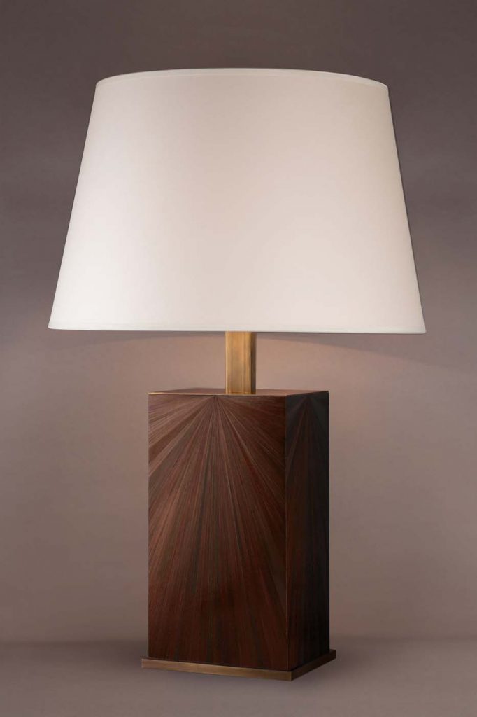 The Paris Lamp in Brown Yann Jallu for The Emily Todhunter Collection