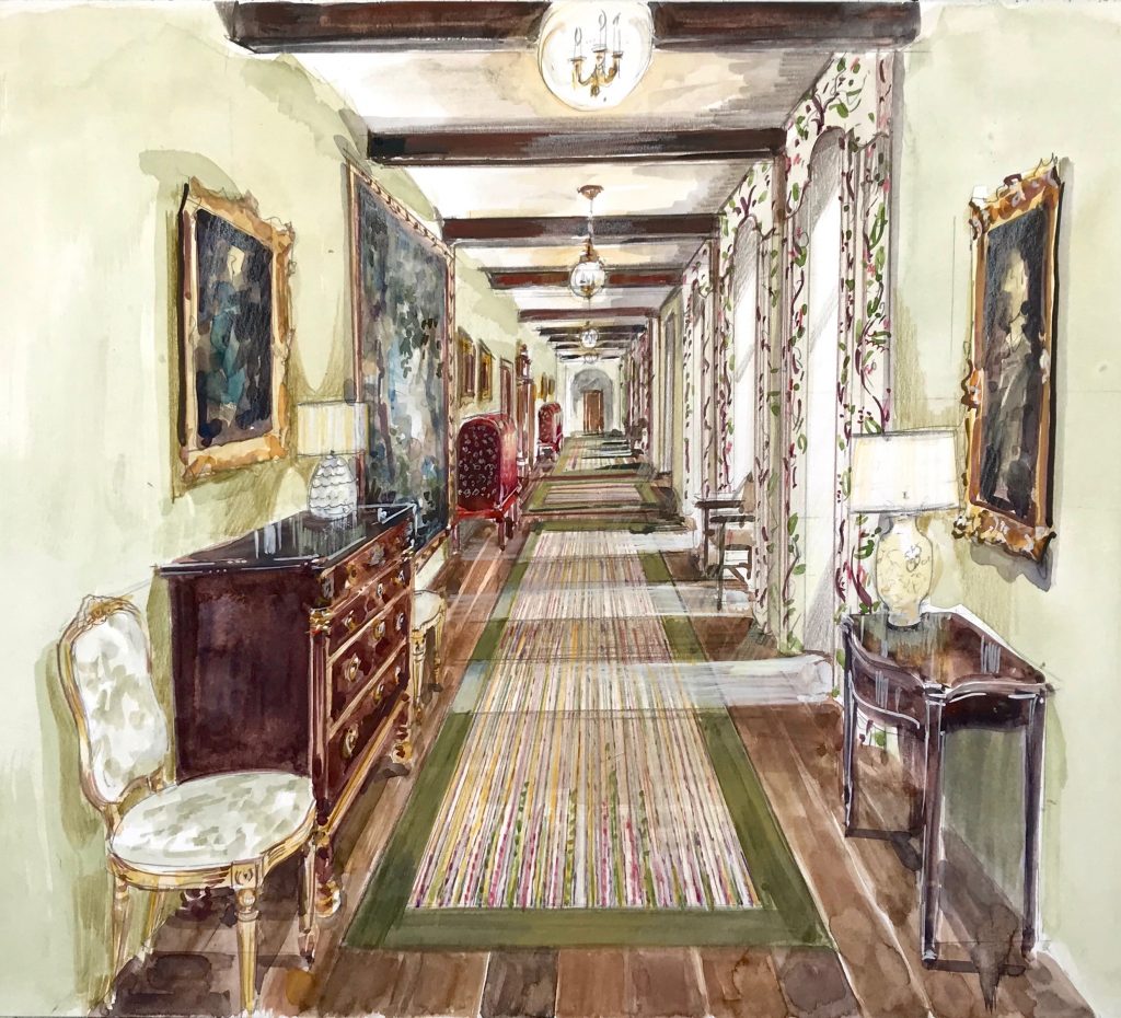 Rodmarton Manor Ground Floor Hall