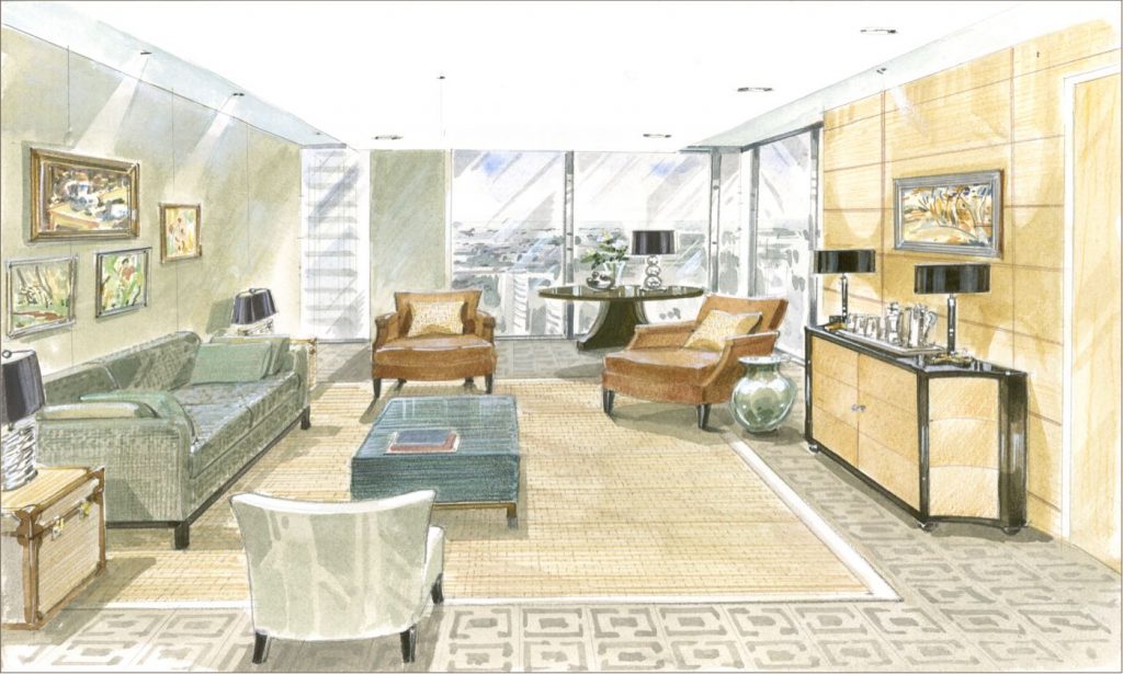Barclays bank London private meeting room