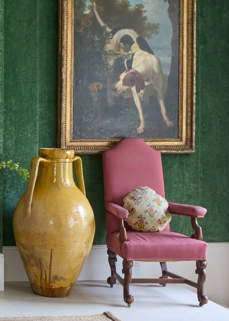 very large 19th century italian terracotta olive jar