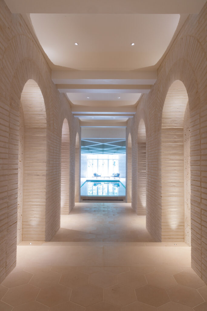 Spectacular indoor pool complex